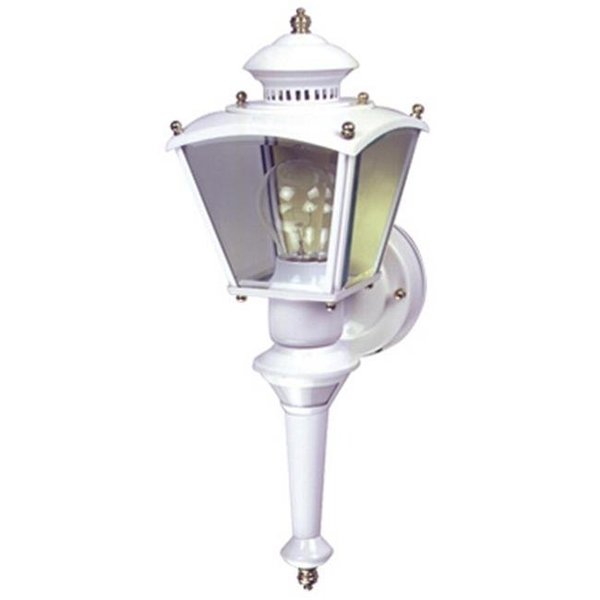 Heathco Heathco HZ-4150-WH Charleston Coach Lantern; White 144134